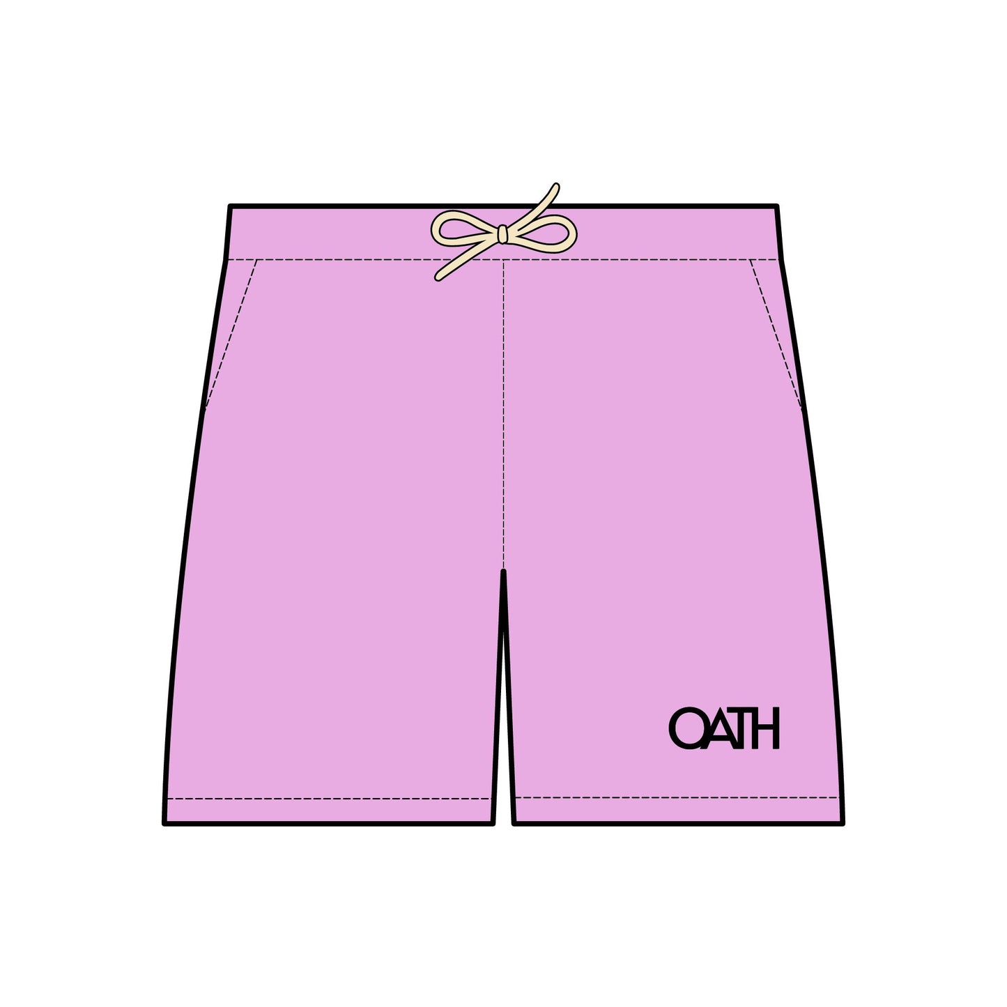 Unisex Lightweight Fleece Sweat Shorts - Cozy Comfort with OATH Logo