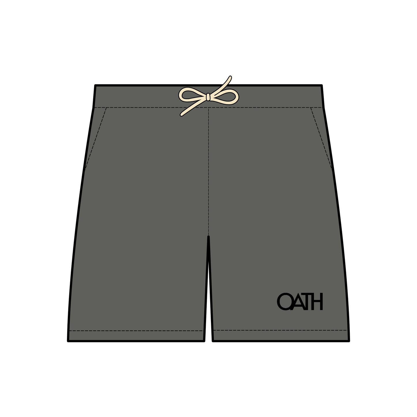 Unisex Lightweight Fleece Sweat Shorts - Cozy Comfort with OATH Logo