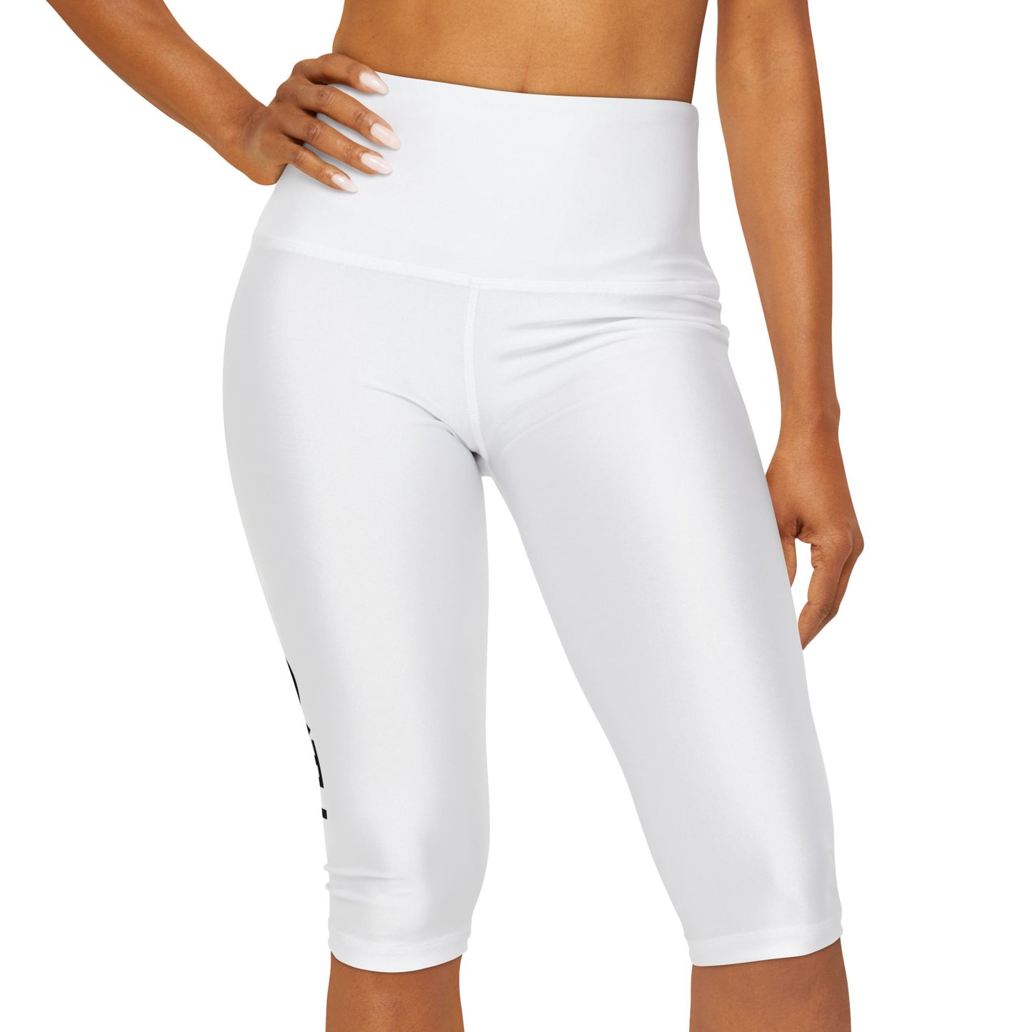 OATH Yoga Capri Leggings WHT