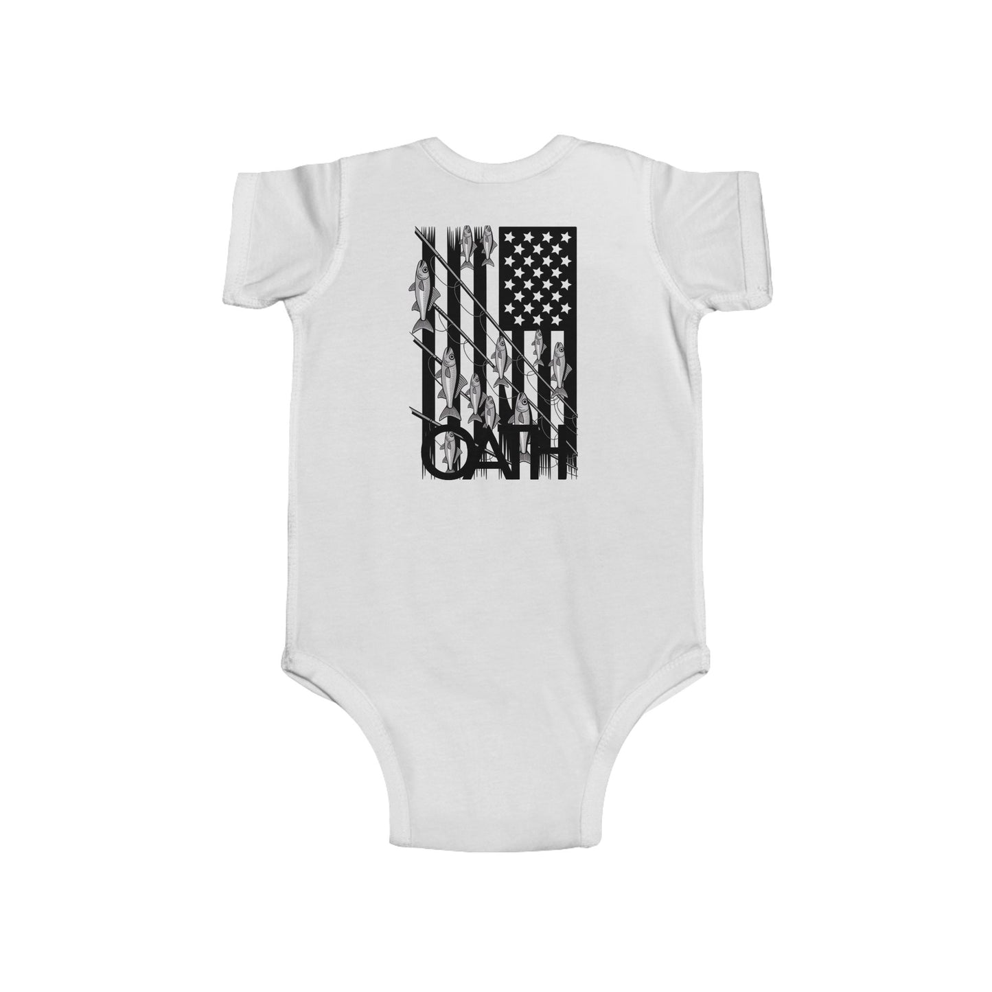 OATH Infant bodysuit Flag