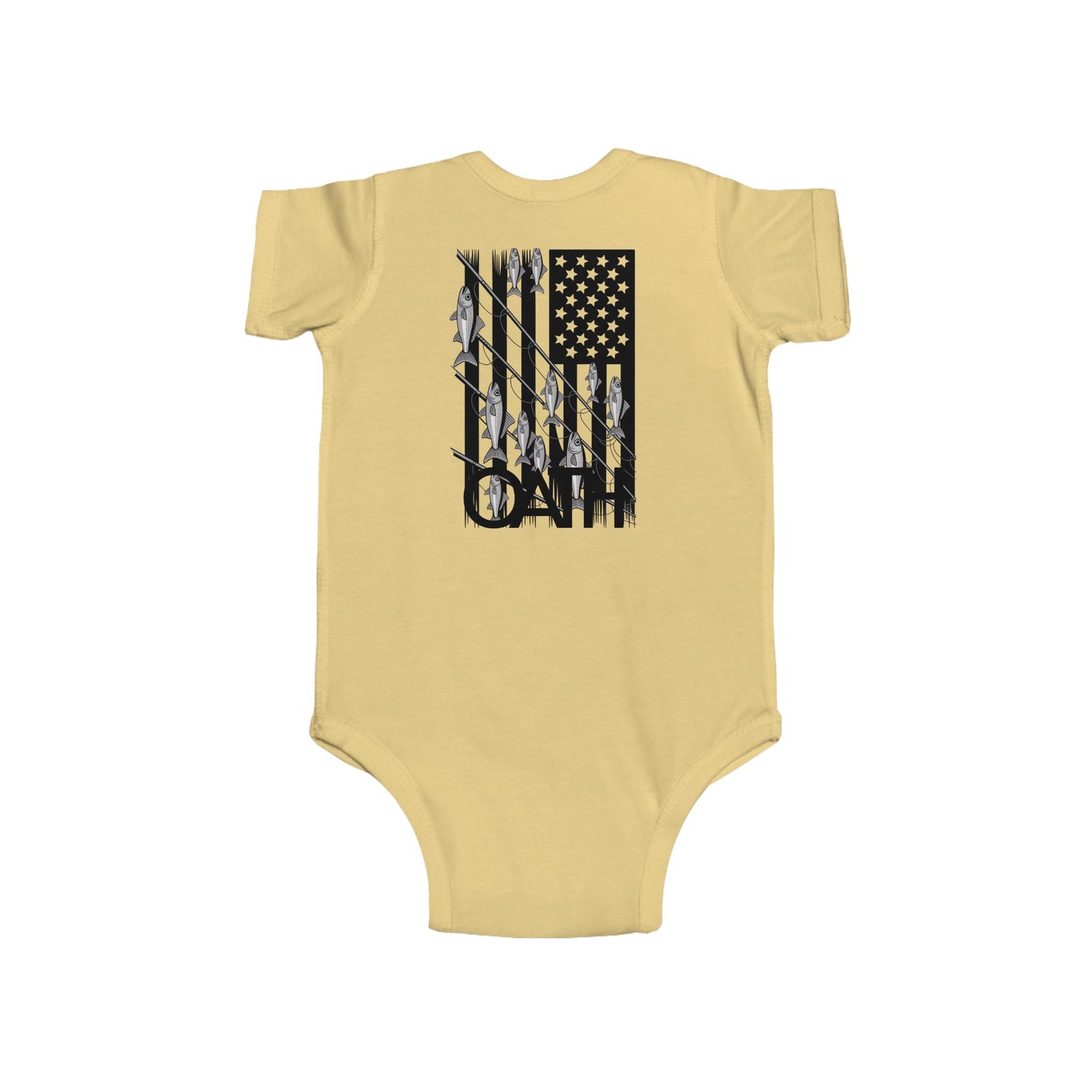 OATH Infant bodysuit Flag