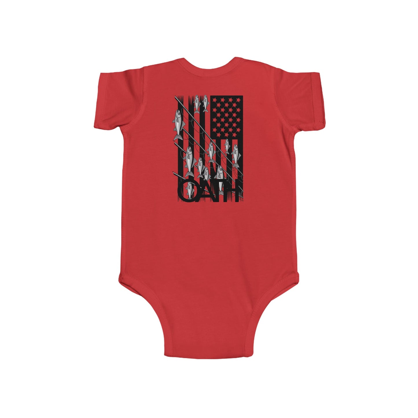 OATH Infant bodysuit Flag