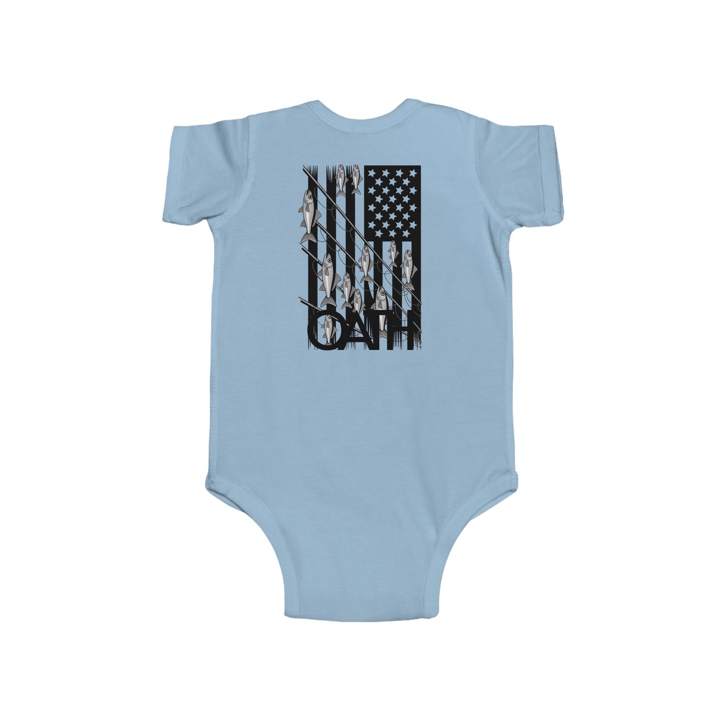 OATH Infant bodysuit Flag