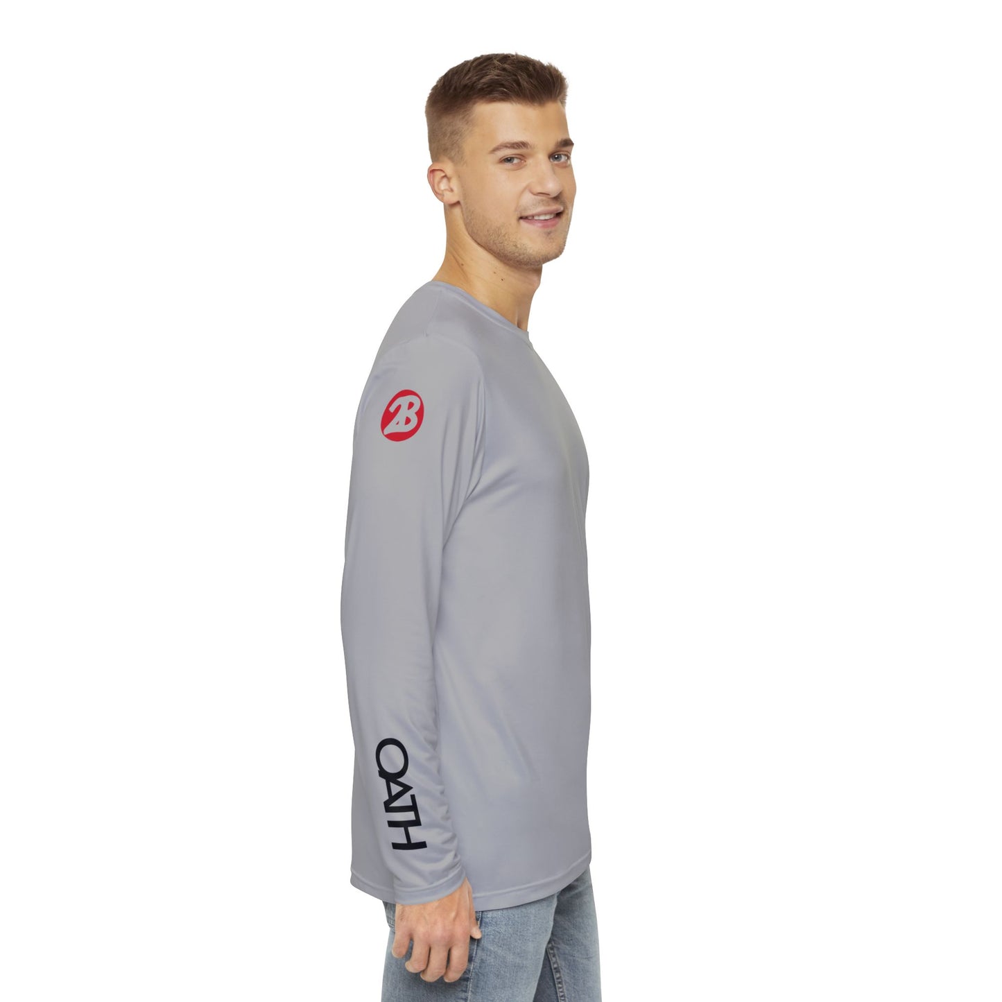 OATH Men's Long Sleeve Shirt LTGRYFISH