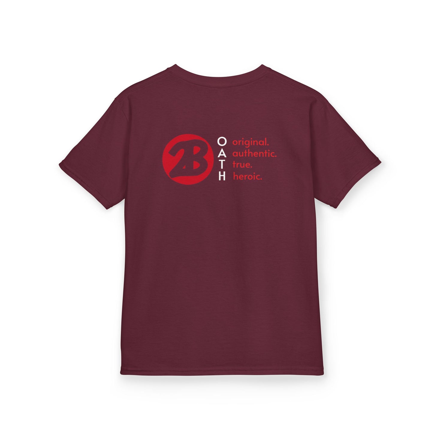 Kids Graphic Tee - 'OATH' Original Authentic True Heroic