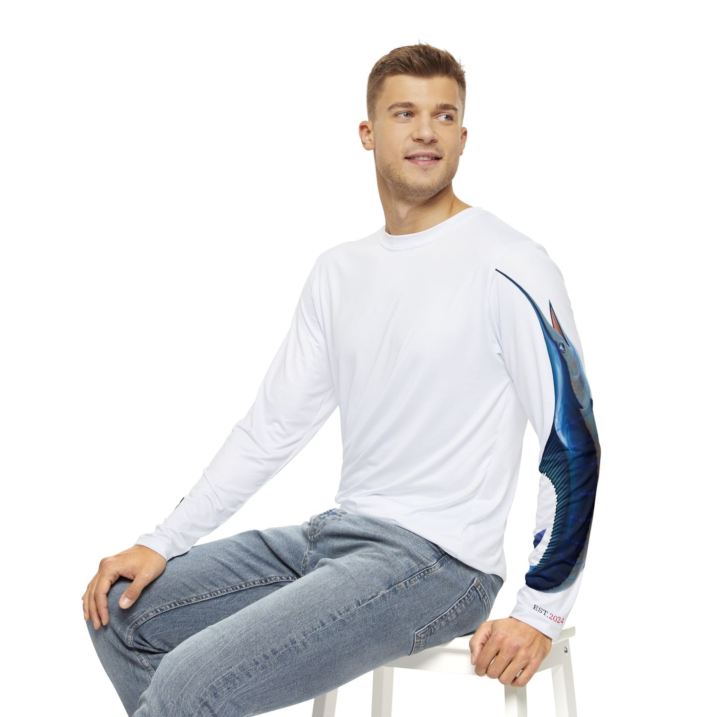 OATH Men's Long Sleeve Shirt WHTSLFISH