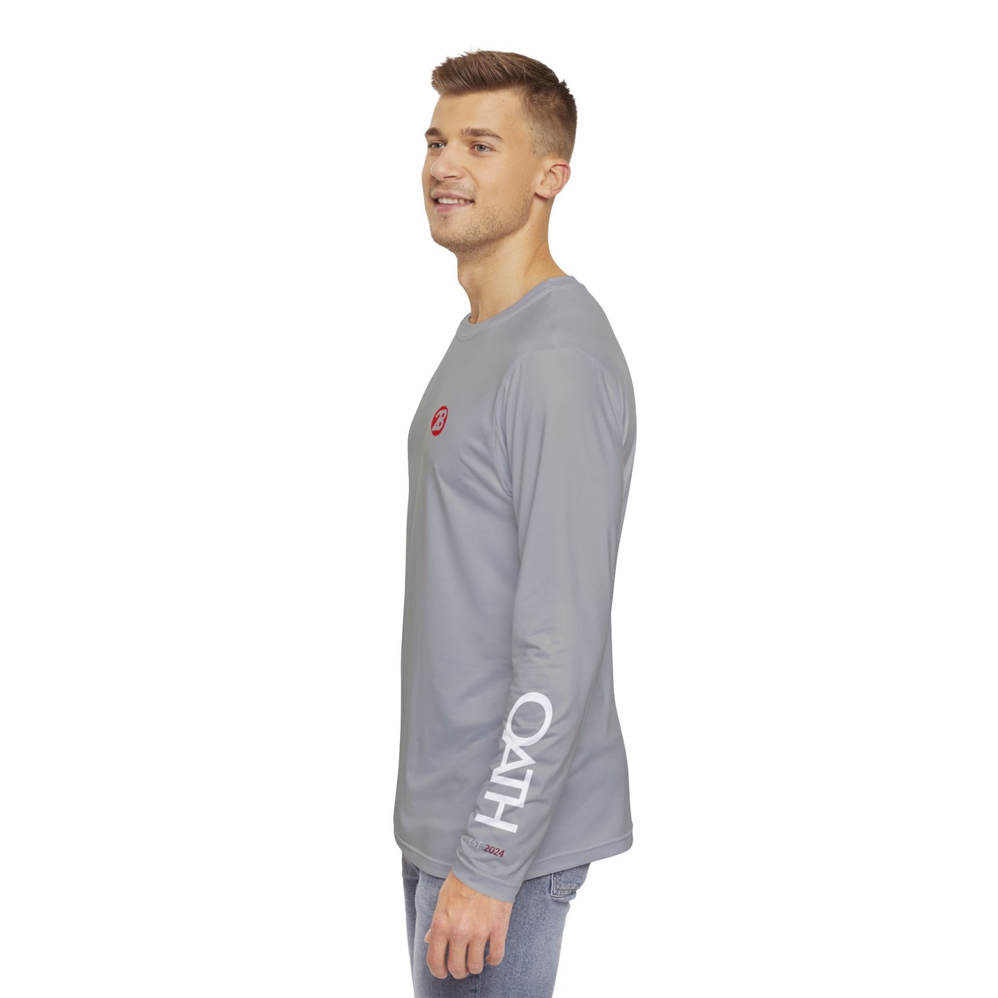 OATH Men's Long Sleeve Shirt lhtgrydsc
