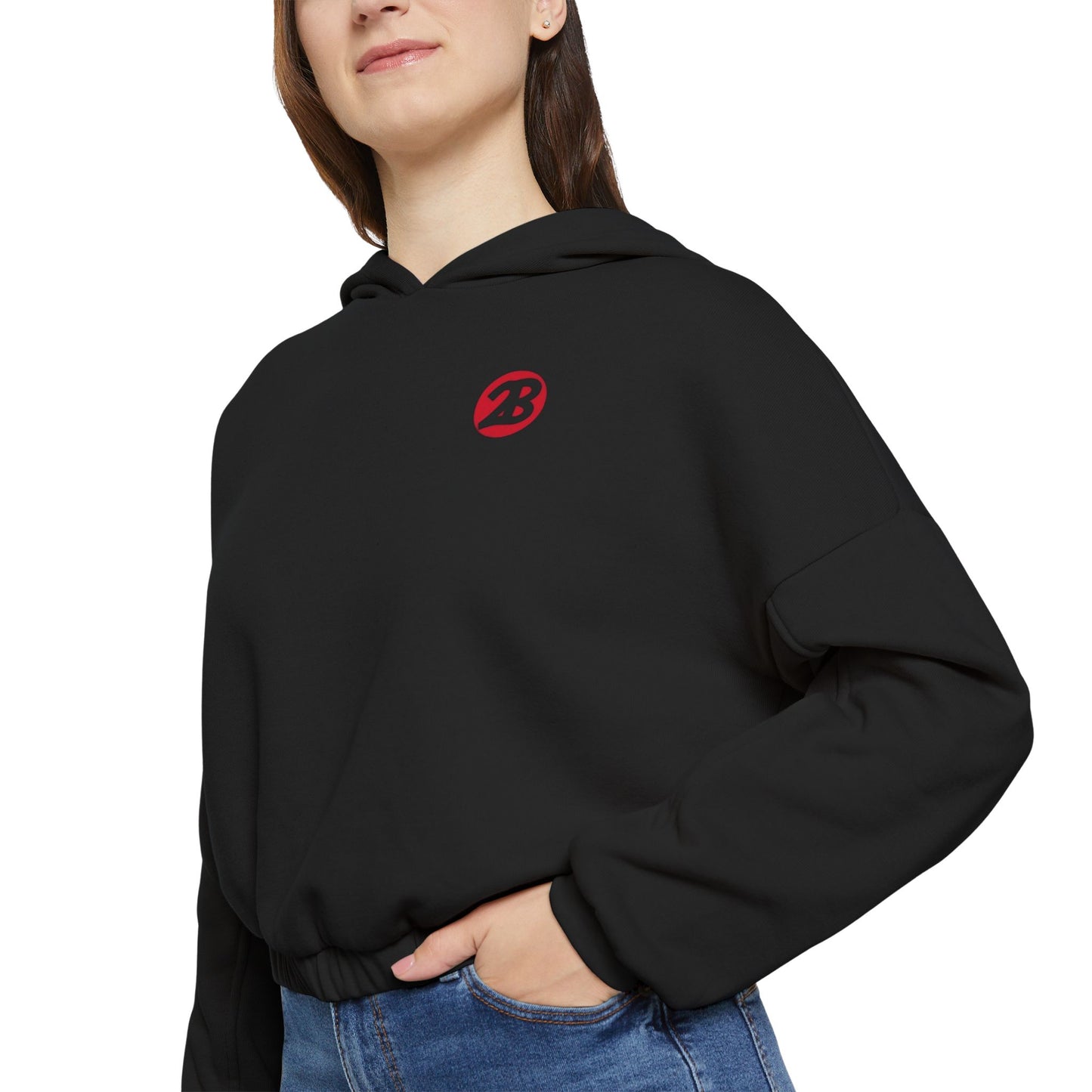 OATH Women's Cinched Bottom Hoodie