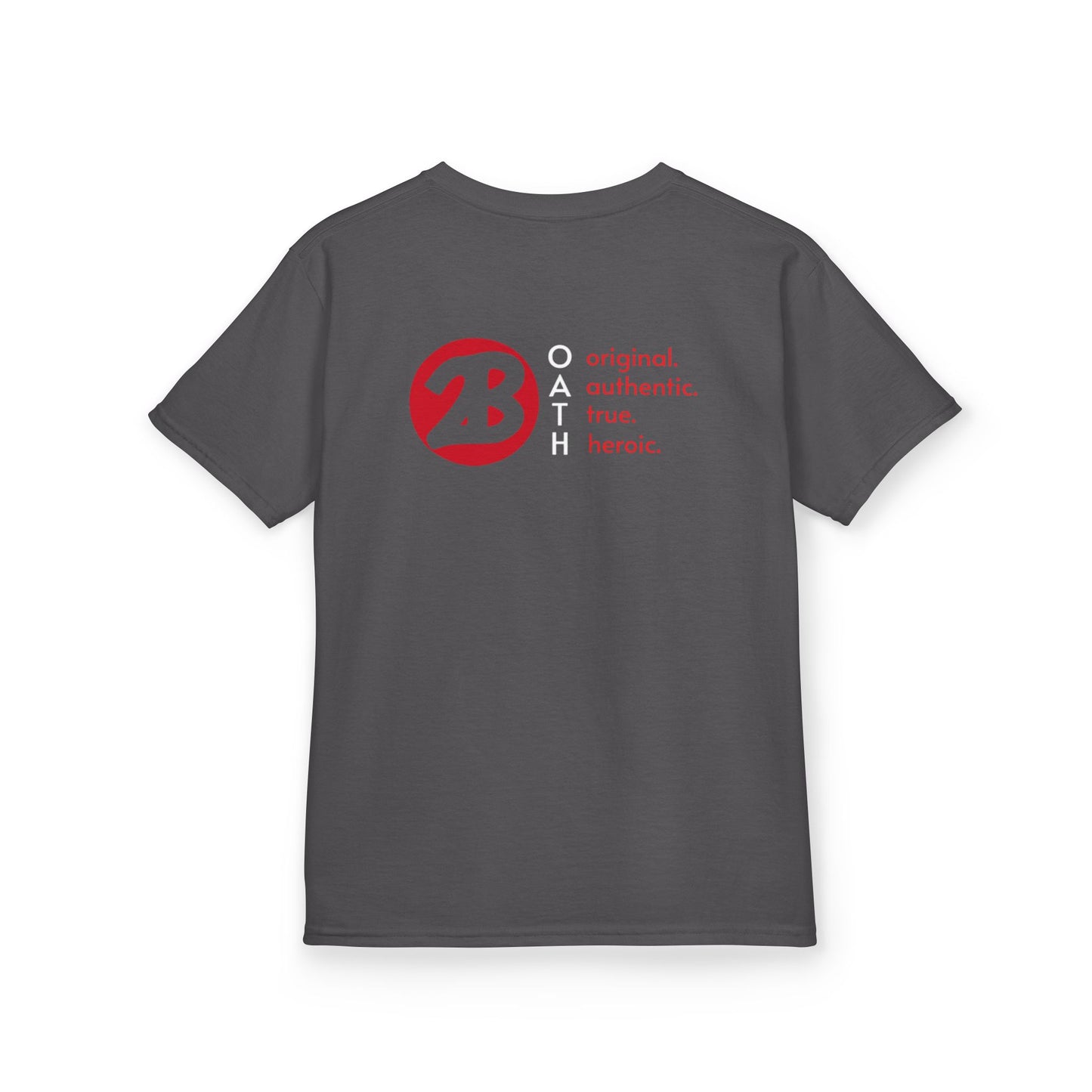 Kids Graphic Tee - 'OATH' Original Authentic True Heroic