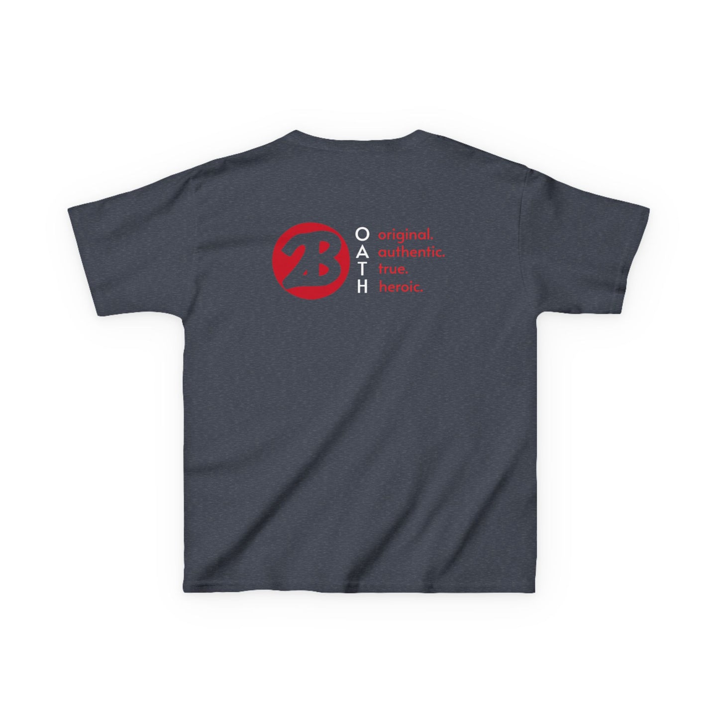 Kids Graphic Tee - 'OATH' Original Authentic True Heroic