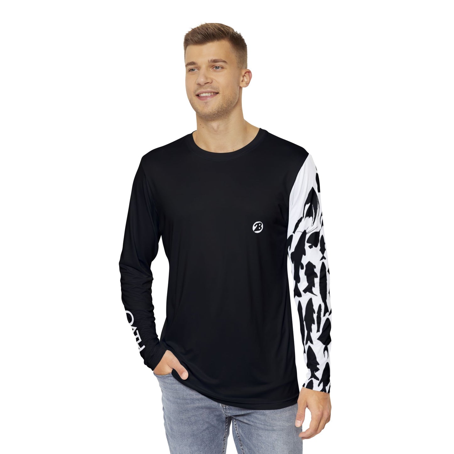 OATH Men's Long Sleeve Shirt BLKFISH