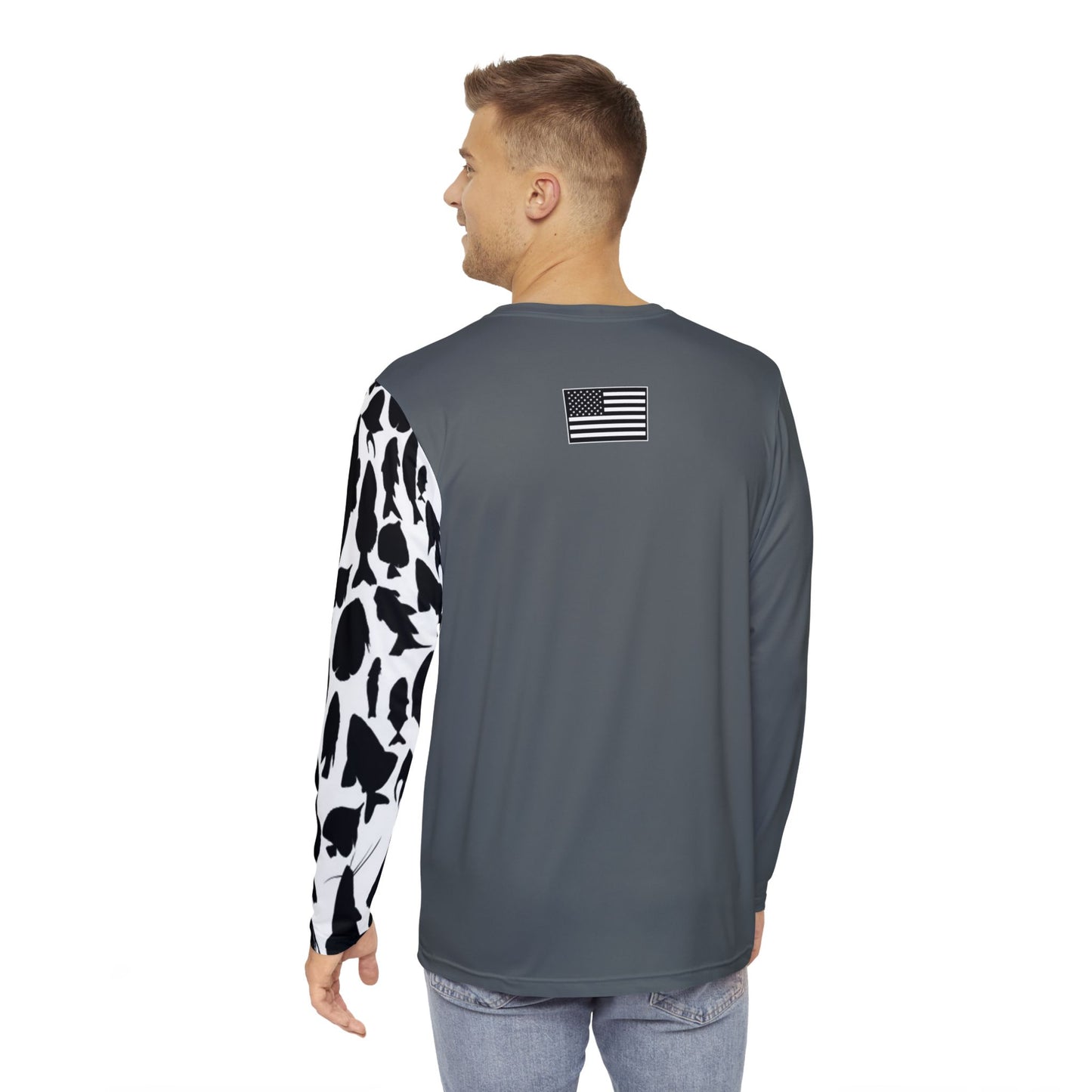 OATH Men's Long Sleeve Shirt DRKGRYFISH