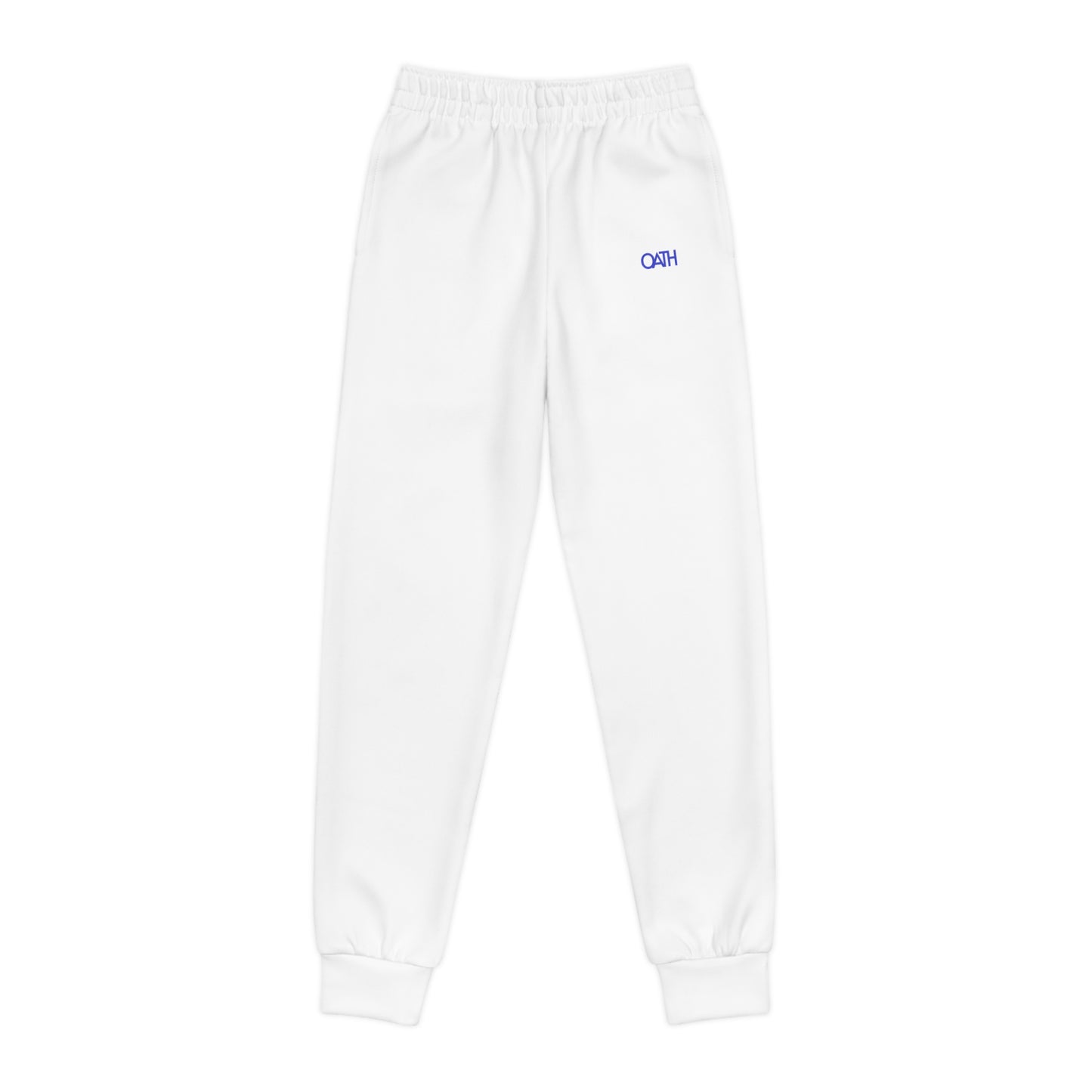 Stylish ‘OATH’ Youth Joggers white