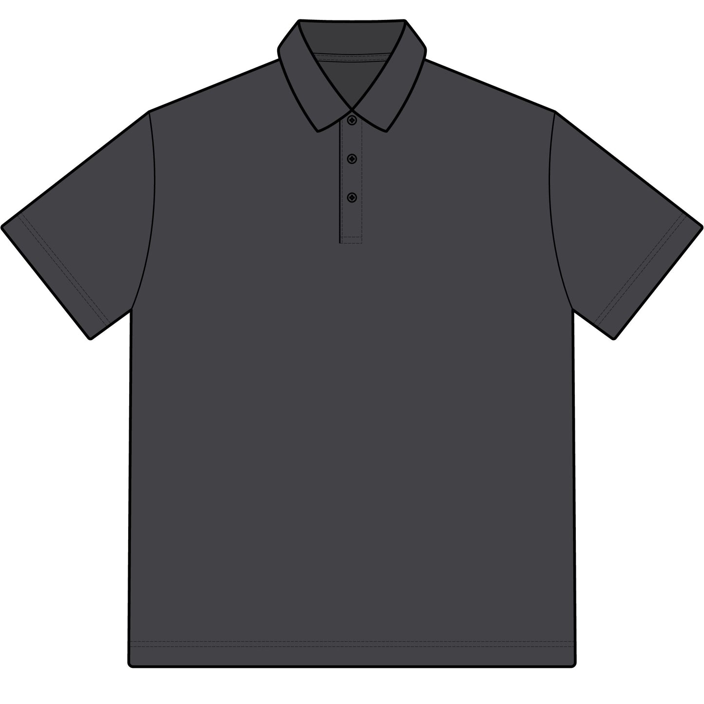 OATH Sport-Wick Colorblock Polo Shirt — Moisture-Wicking Golf & Work Polo