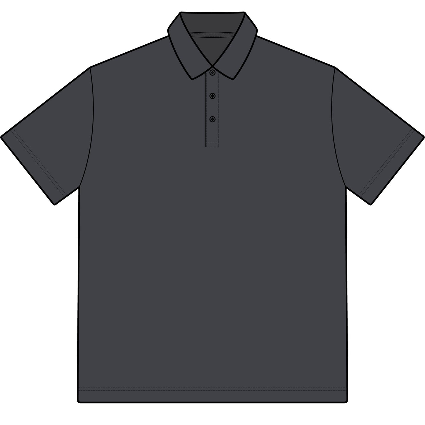 OATH Sport-Wick Colorblock Polo Shirt — Moisture-Wicking Golf & Work Polo