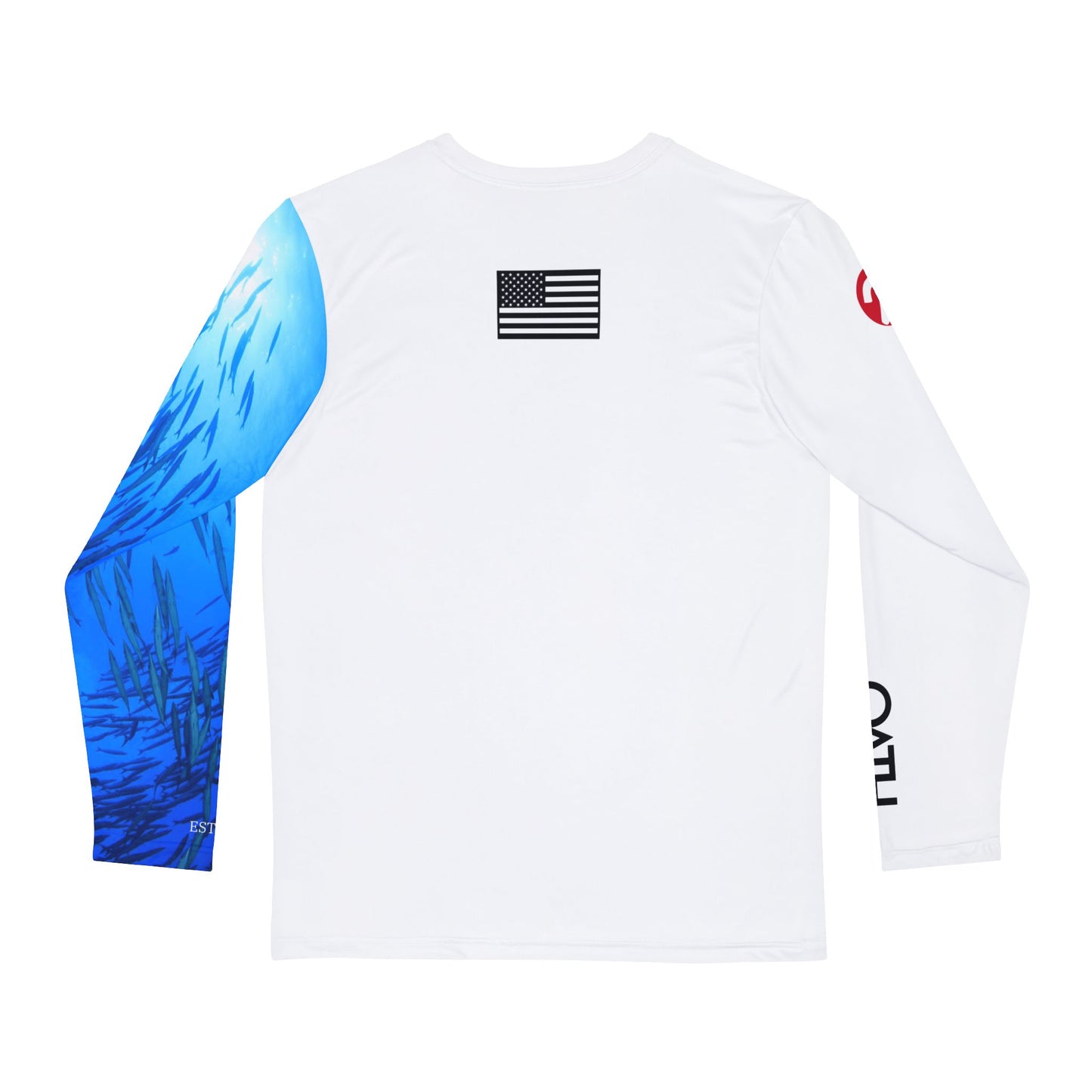OATH Men's Long Sleeve Shirt WHTBLUFISH