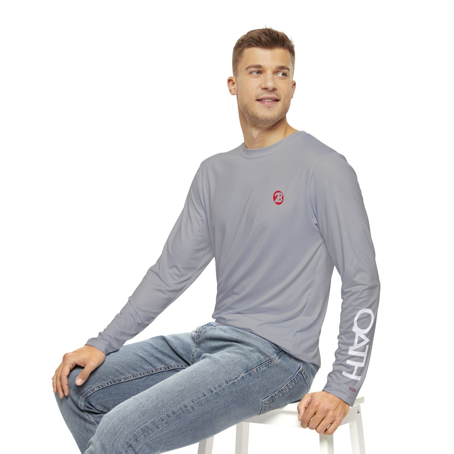 OATH Men's Long Sleeve Shirt lhtgrydsc