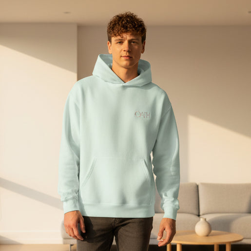 OATH Unisex 'Calm' Relaxed Hoodie – Cozy Casual Wear