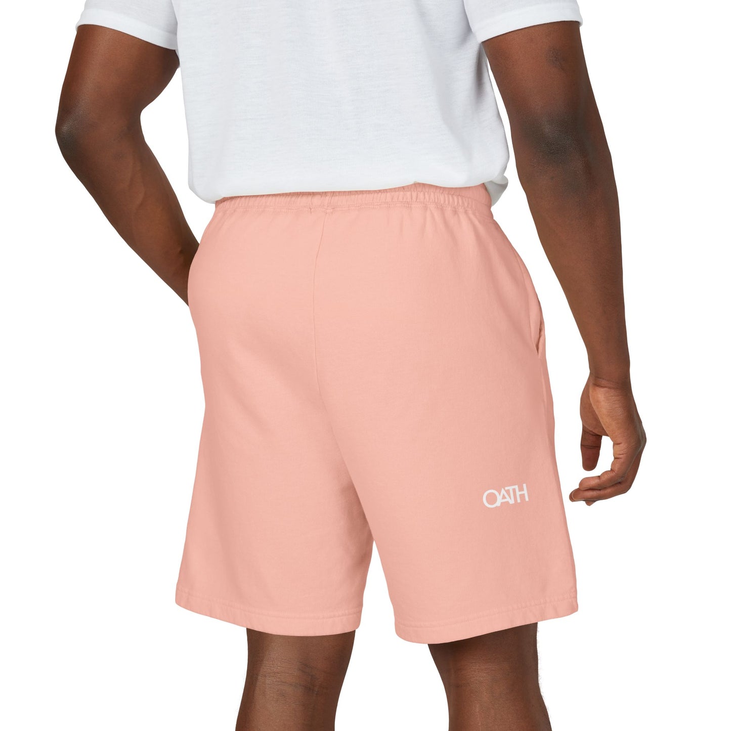 OATH - USA Vertical Graphic Sweat Shorts — Patriotic Fleece Lounge Shorts