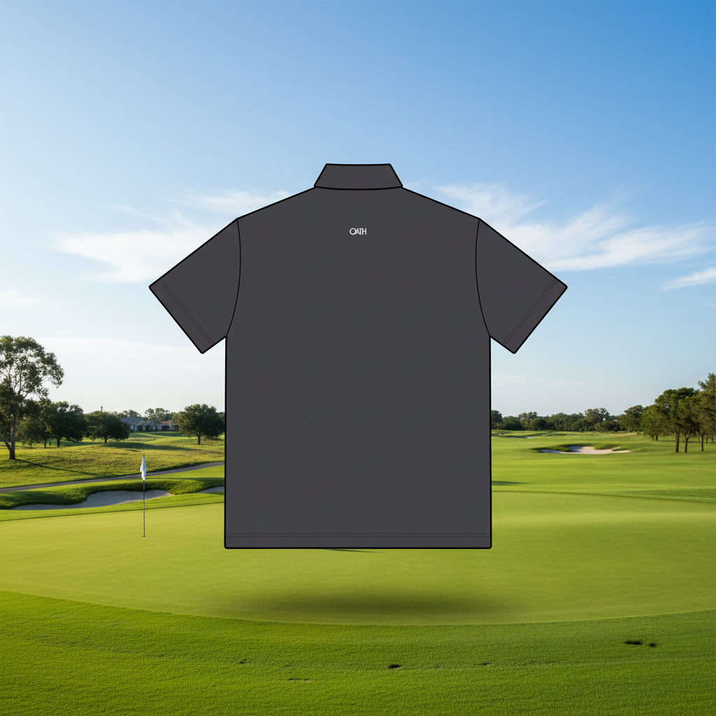 OATH Sport-Wick Colorblock Polo Shirt — Moisture-Wicking Golf & Work Polo
