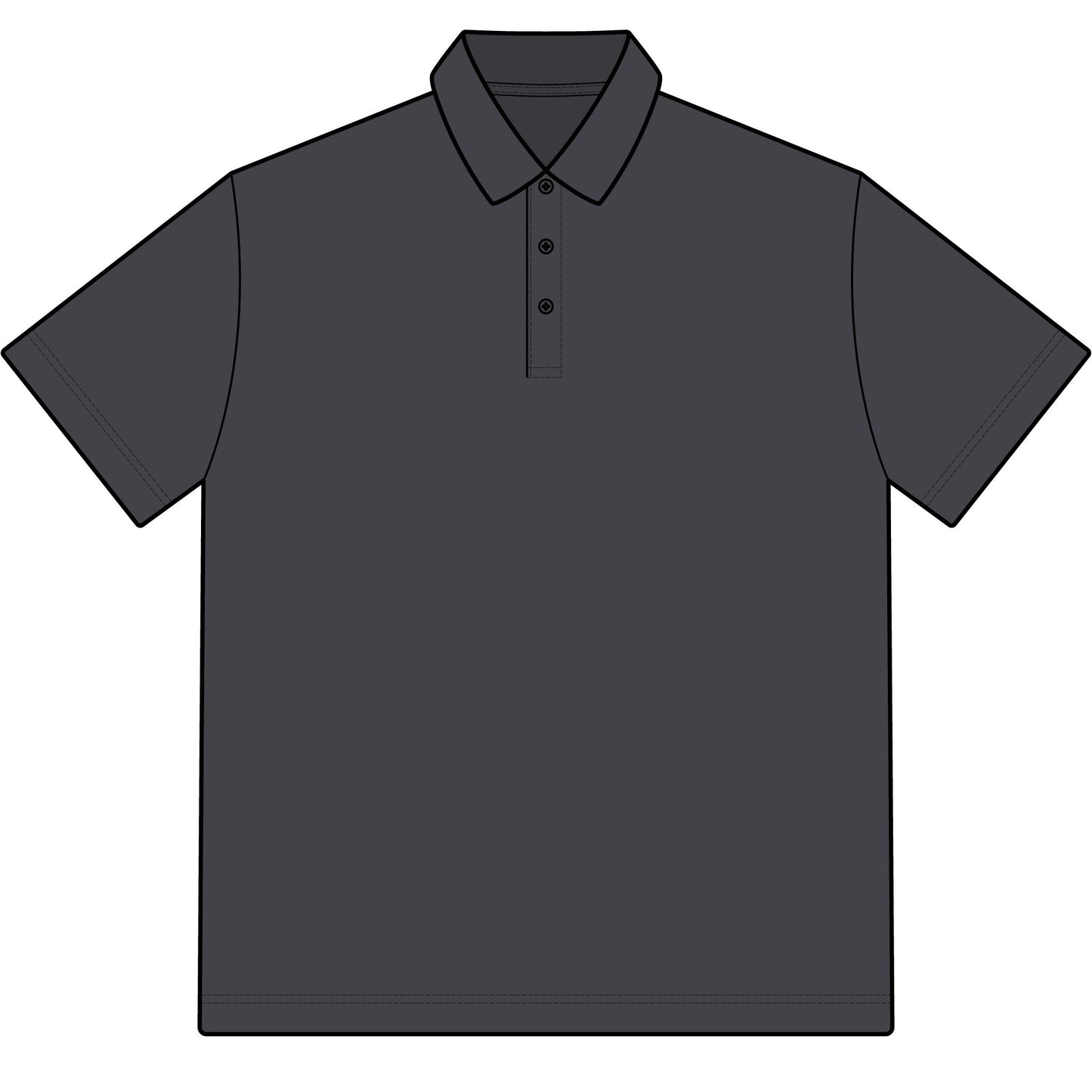 OATH Sport-Wick Colorblock Polo Shirt — Moisture-Wicking Golf & Work Polo