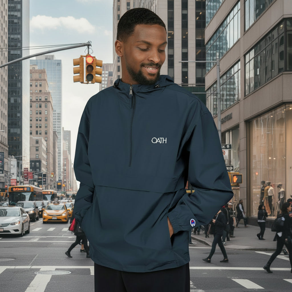 OATH Packable Jacket — Lightweight Hooded Windbreaker