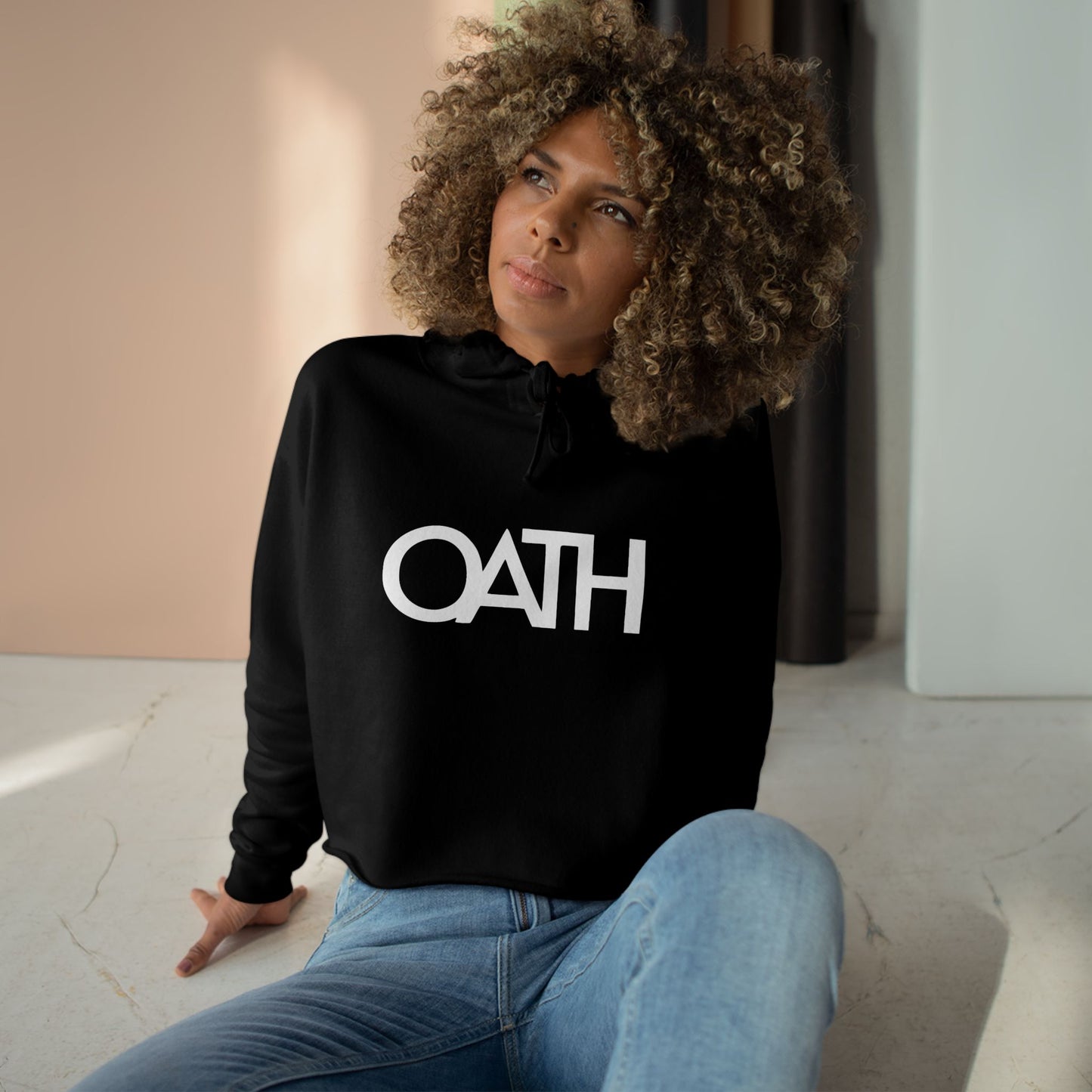 OATH Cropped Hoodie