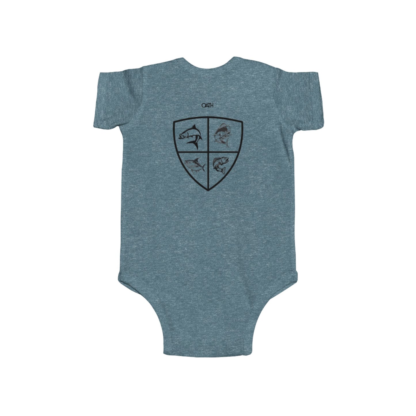 OATH Infant bodysuit Fish element tee