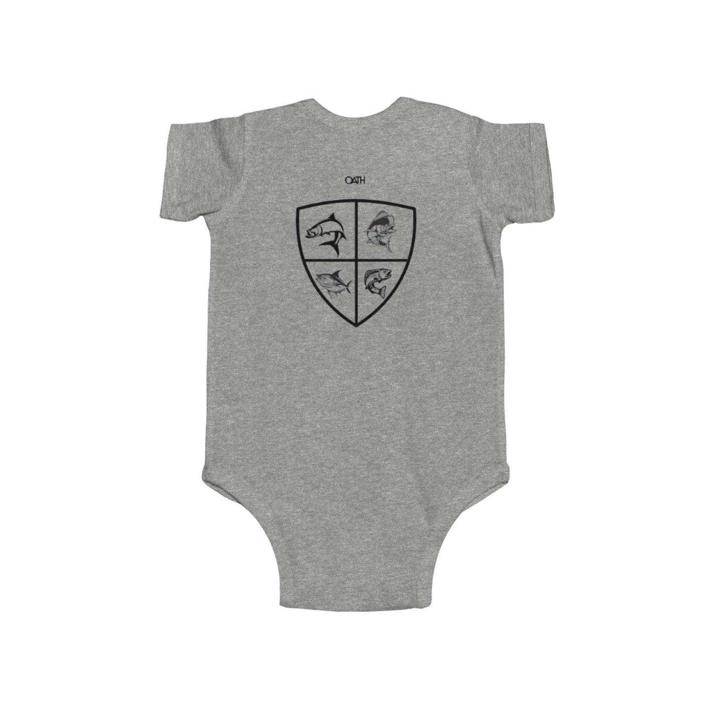 OATH Infant bodysuit Fish element tee