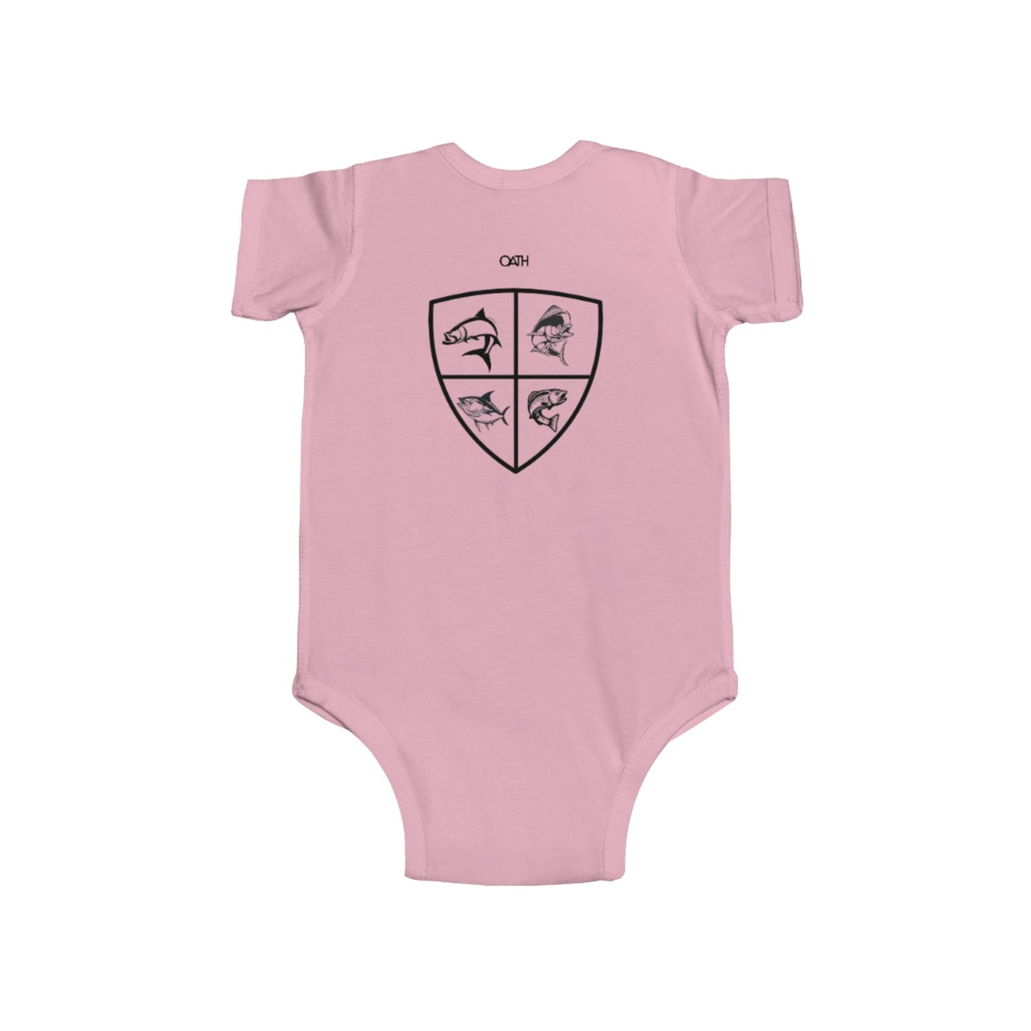 OATH Infant bodysuit Fish element tee