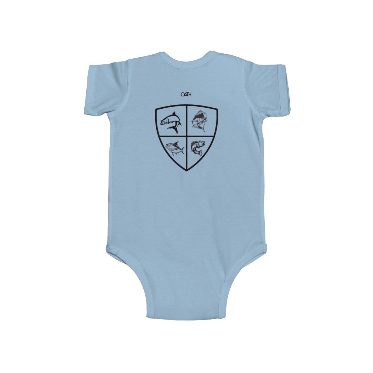OATH Infant bodysuit Fish element tee
