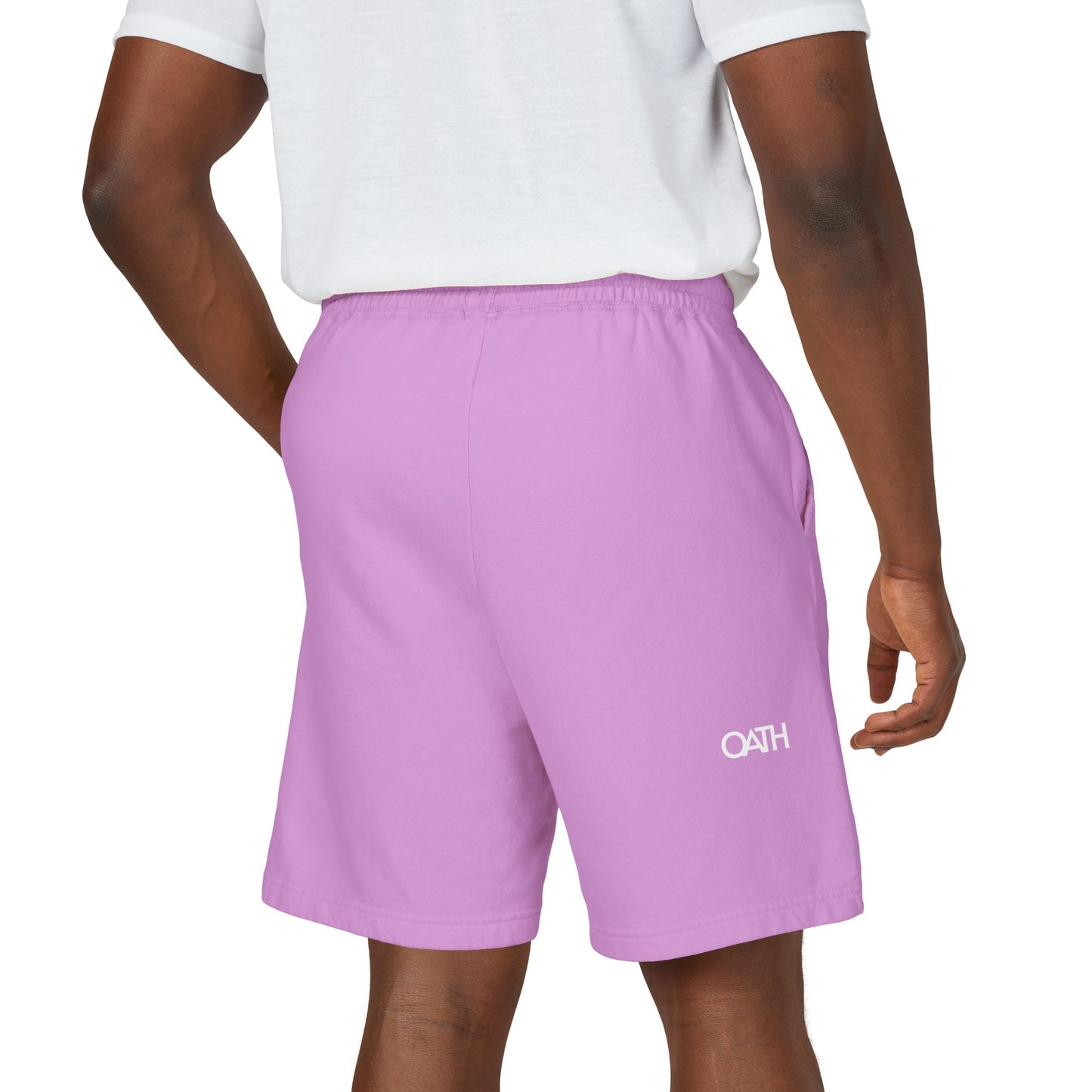OATH - USA Vertical Graphic Sweat Shorts — Patriotic Fleece Lounge Shorts