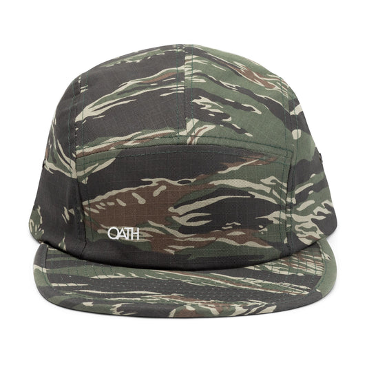 OATH Embroidered 5 Panel Cap - Stylish Casual Headwear for Everyday Adventures