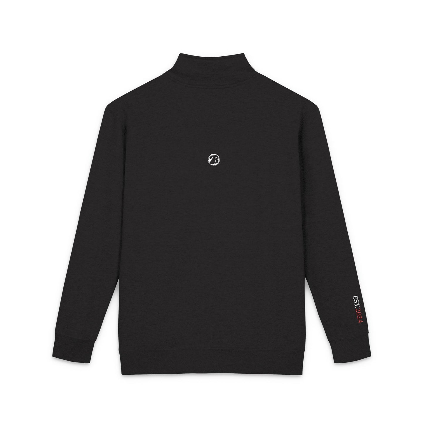 OATH Embroidered Fleece Quarter-Zip Pullover – Cozy Sweatshirt
