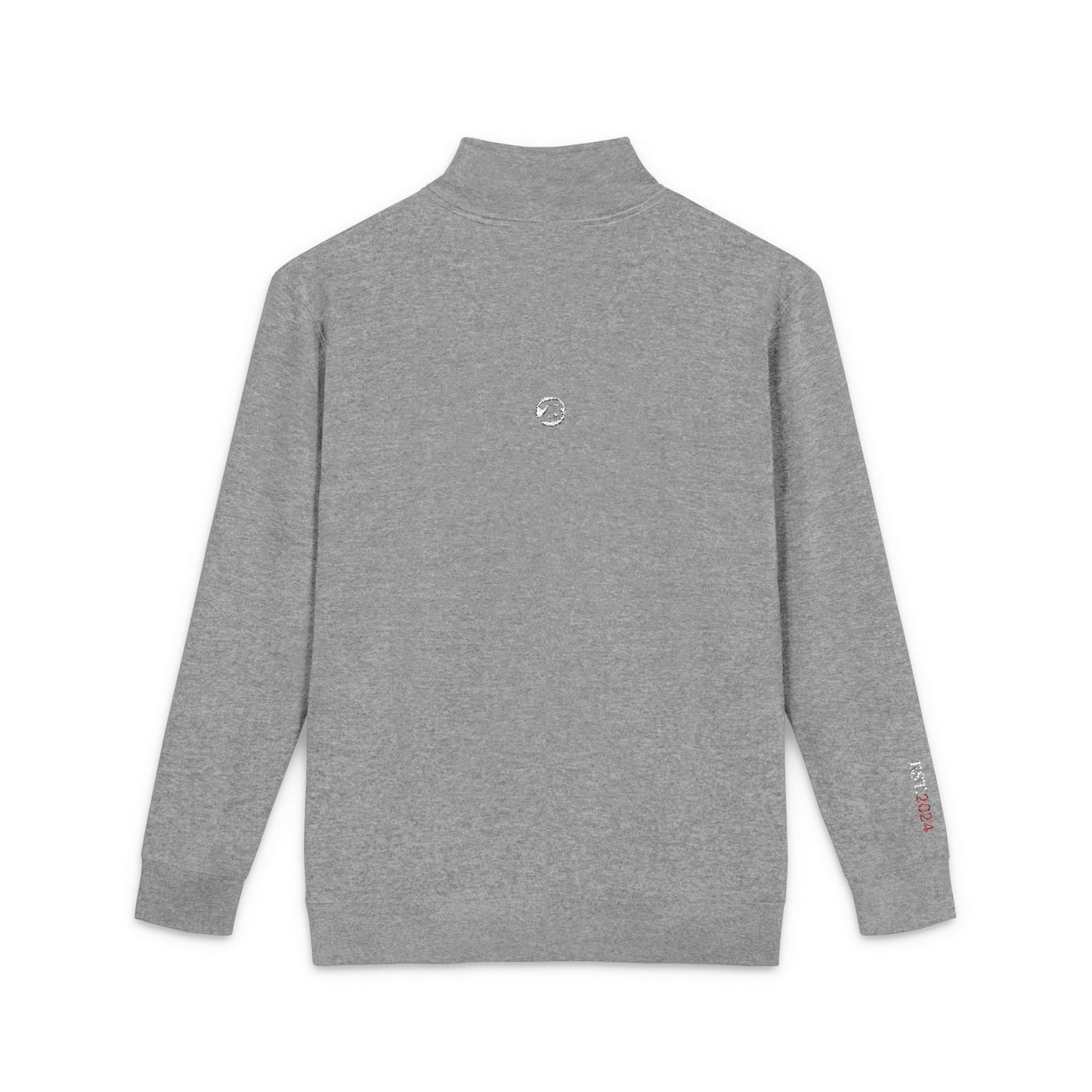 OATH Embroidered Fleece Quarter-Zip Pullover – Cozy Sweatshirt