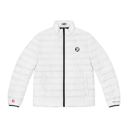 OATH Men's Puffer Jacket  WHT