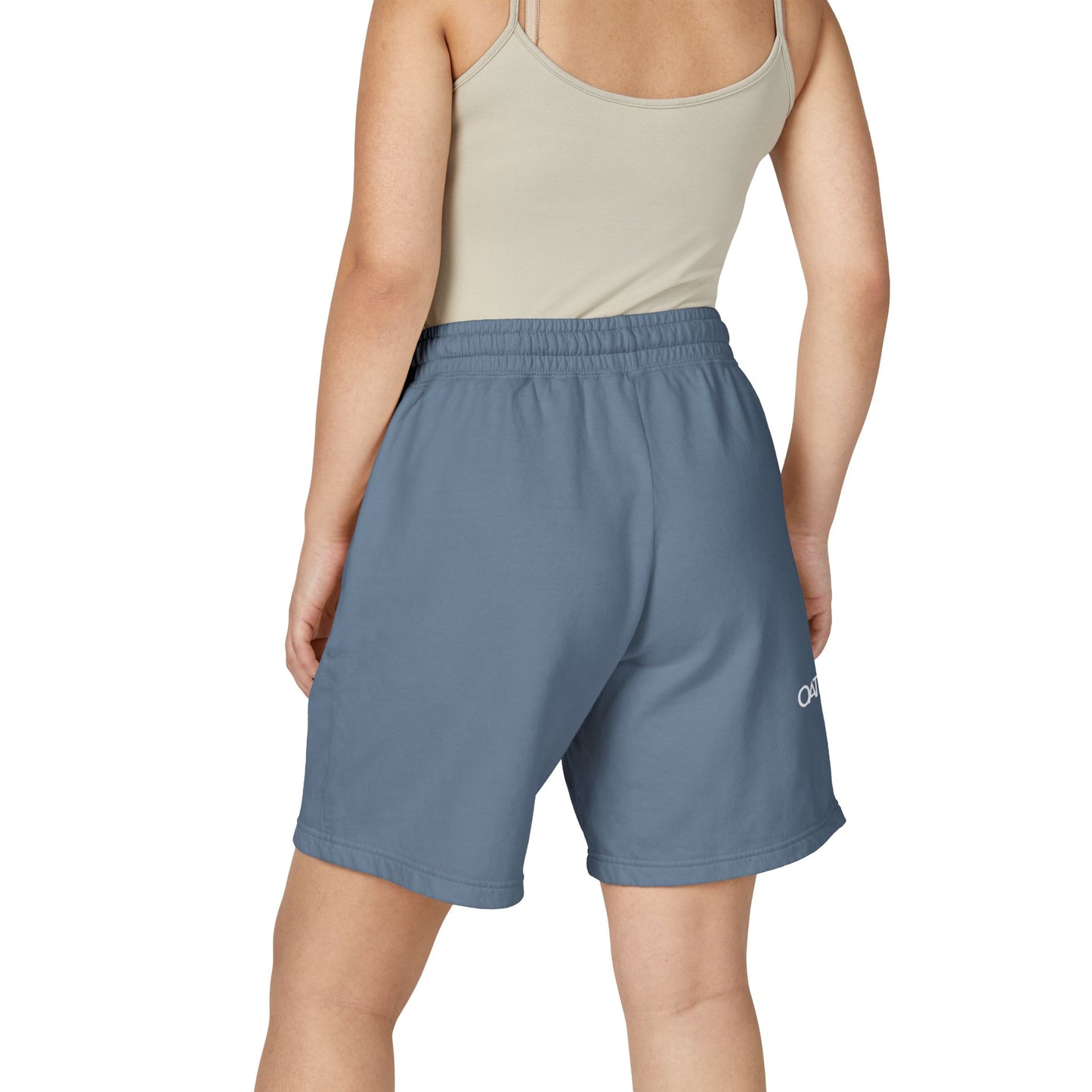 OATH - USA Vertical Graphic Sweat Shorts — Patriotic Fleece Lounge Shorts