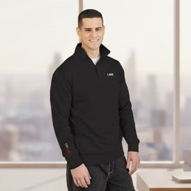 OATH Embroidered Fleece Quarter-Zip Pullover – Cozy Sweatshirt