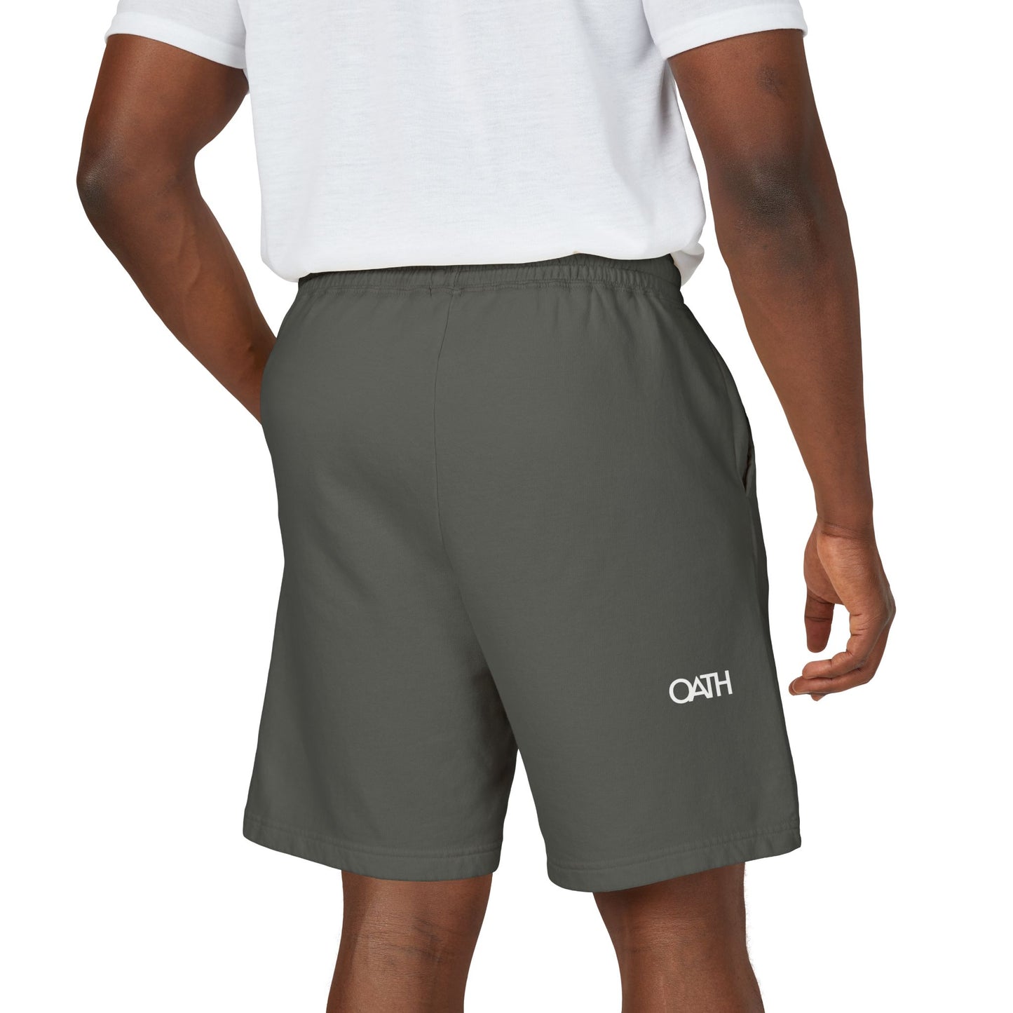OATH - USA Vertical Graphic Sweat Shorts — Patriotic Fleece Lounge Shorts