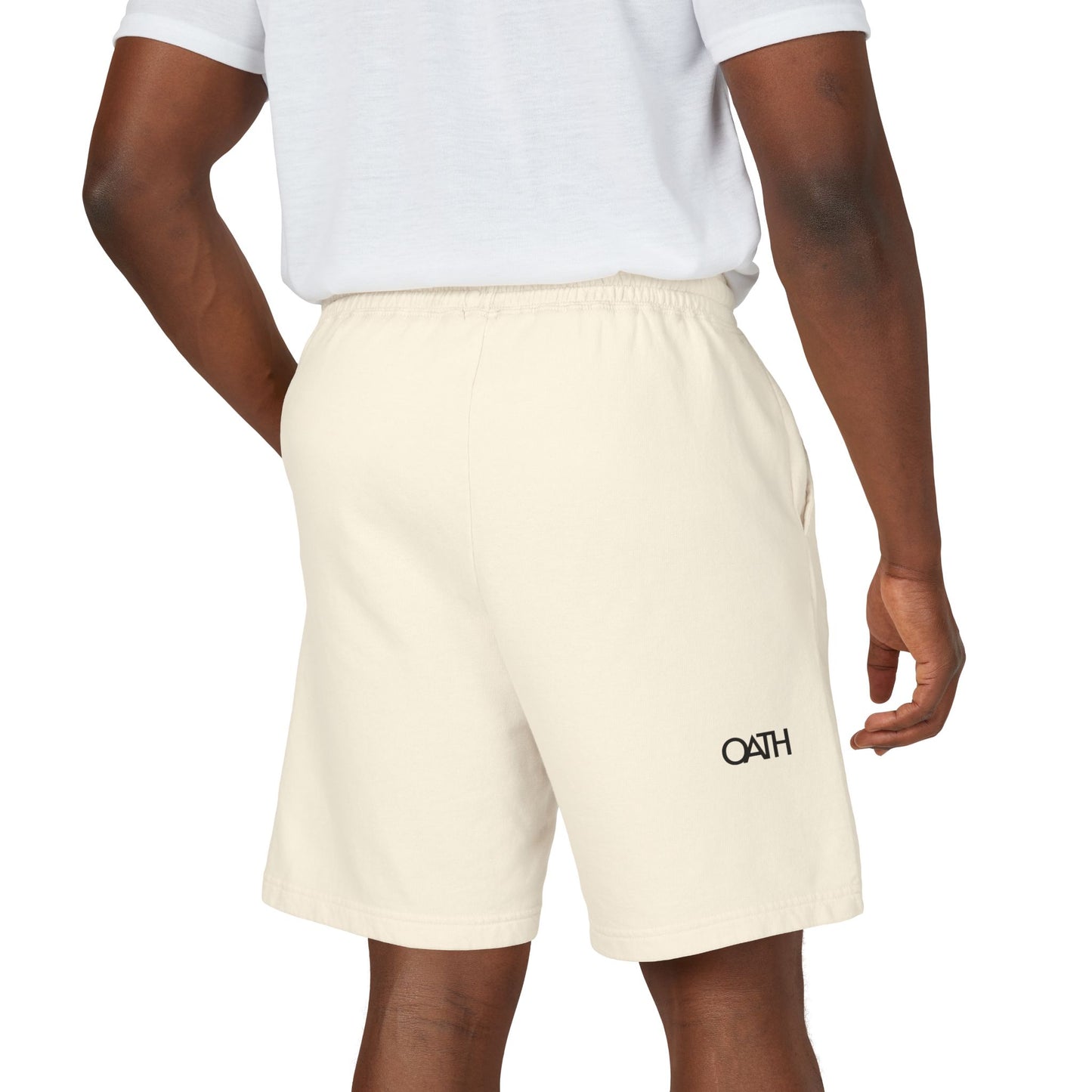 OATH - USA Vertical Graphic Sweat Shorts — Patriotic Fleece Lounge Shorts