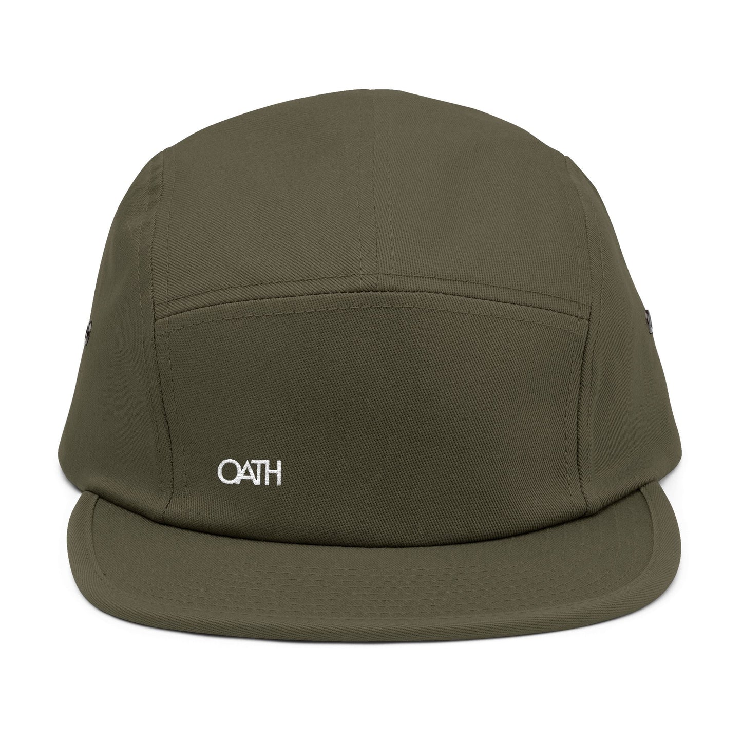 OATH Embroidered 5 Panel Cap - Stylish Casual Headwear for Everyday Adventures