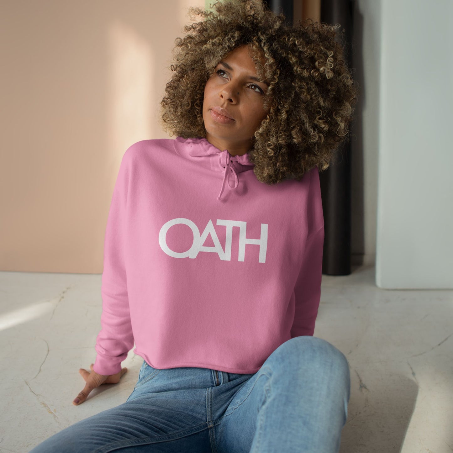 OATH Cropped Hoodie