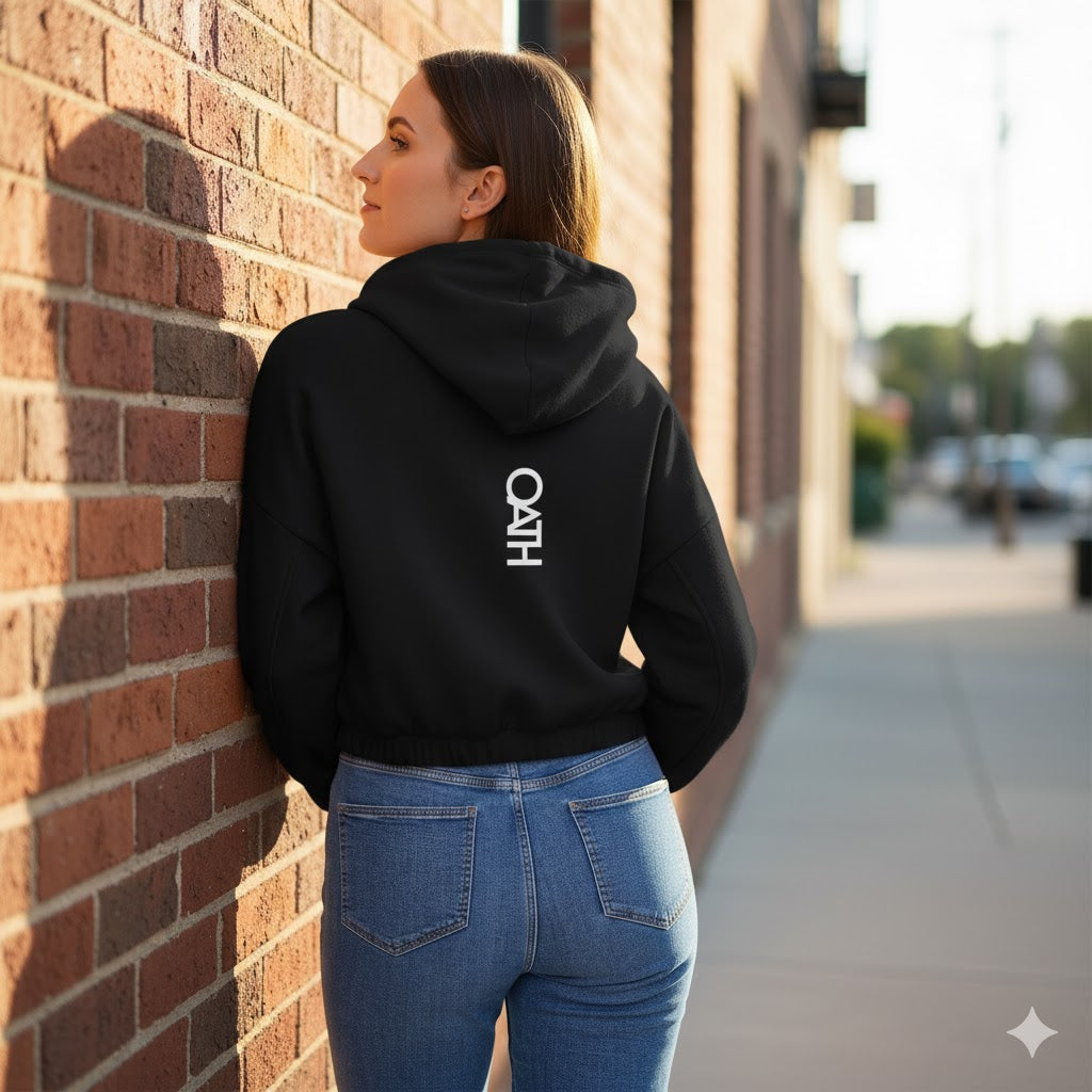 OATH Women's Cinched Bottom Hoodie